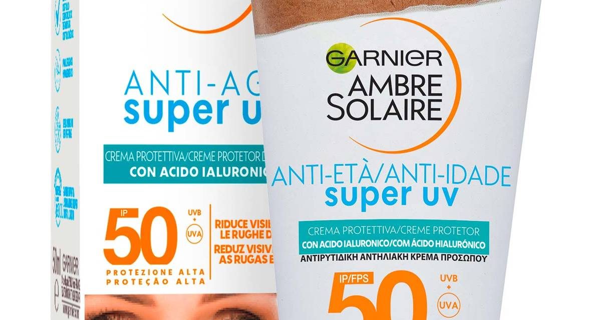 Crema Solare Anti-Età Super UV SPF 50 – Garnier | Recensione